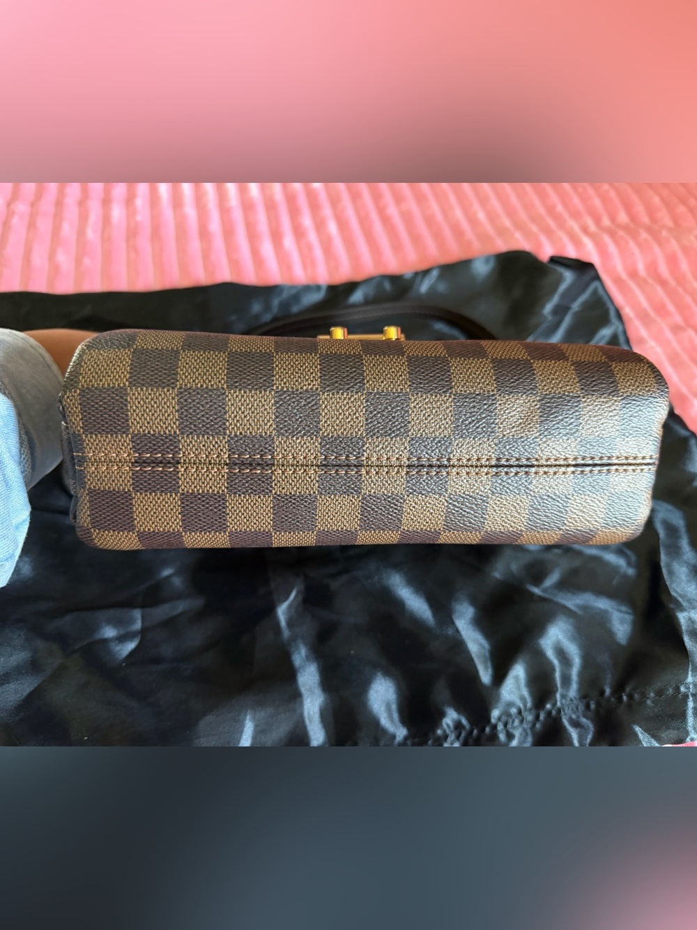 Louis Vuitton Damier Ebene Croisette Shoulder Bag - Picture 2 of 10